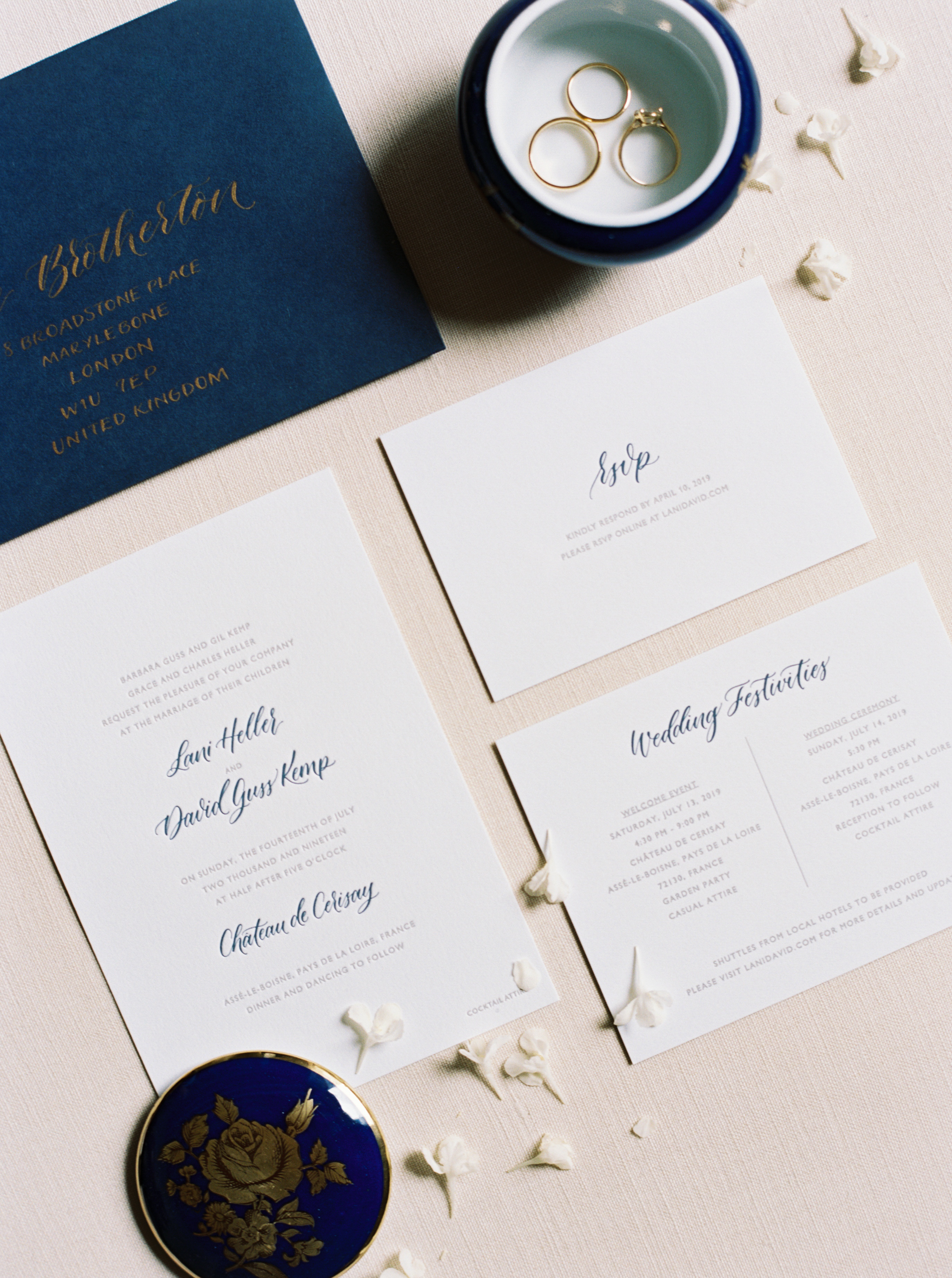Wedding calligraphy
